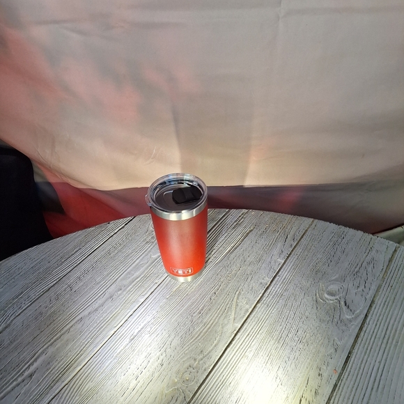 YETI Rambler Brick Red Tumbler 20oz Stainless Steel Mag Slider Lid - Picture 10 of 10